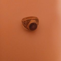 gold College ring