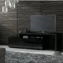 Black Extendable TV Cabinet Image 3