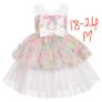 Brand New Girls'  T-Shirt Dress Sequin Mesh Princess Dress Image 2
