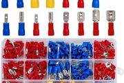 280PCS Insulated Cable Connector Electrical Wire Crimp Spade Butt Ring Fork Set Ring Lugs Rolled Terminals Assorted Kit