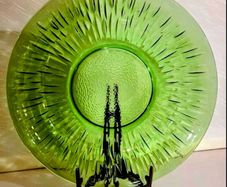 vintage art deco 28cm bowl