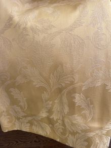 Curtains Gold Damask