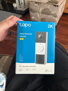 Tapo video doorbell with memory card