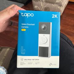 Tapo video doorbell with memory card