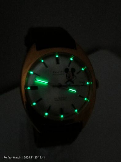 Vintage Swiss Avia Automatic men's Watch