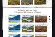 2011 Ireland National Parks of Ireland (Ballycroy, The Burren, Connemara, Gleneagh, Killarney &amp; Wicklow Mountains) Commemorative Stamps Plate 1A1A1A1A Fine CDS Used with Dublin cancel of 7th June 2011 (First day of issue) on envelope extract