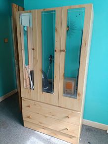 2 x wardrobes