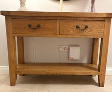 Oak Hall Table