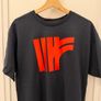 Irish Rail Old Logo T-Shirt in Black Image 2