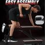 Adjustable Weight Bench - Utility Weight Benches for Full Body Workout, Foldable Incline/Decline Bench Press for Home Gym (FREE POSTAGE) Image 2