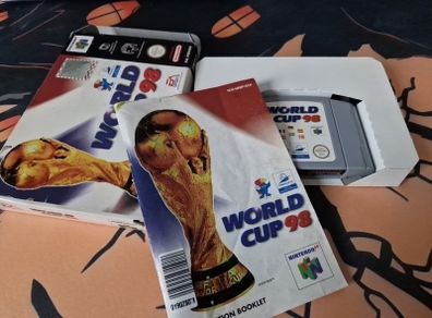 World Cup 98 1998 Nintendo 64 N64 Games Original