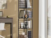 Rotating Bookcase 4 tier metal swivel steel