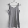 New Dunnes Stores Grey Marl Longline Vest Tank Top Image 4