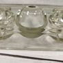 Antique Heavy Glass Double Inkwell Font & Fountain Pen Holder Calligraphy FK3039 Image 10