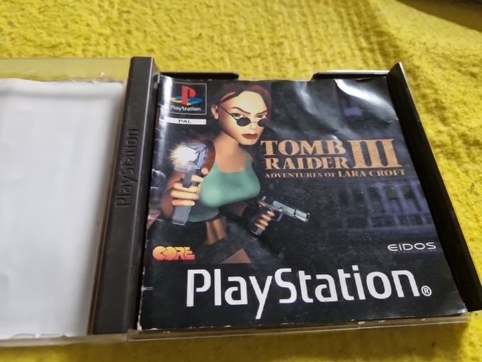 Tomb Raider III 3 PlayStation1 Ps1 PlayStation2 Ps2 games Original