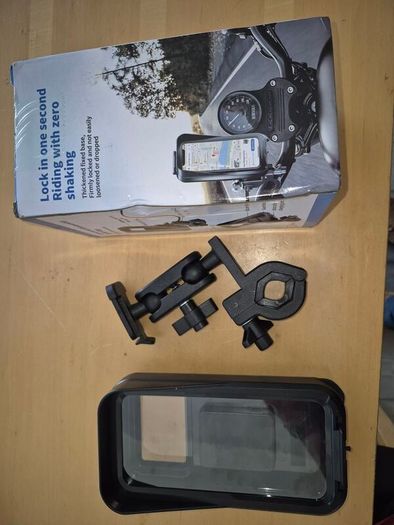 motorcycle waterproof phone holder