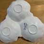 Art Deco Beswick Pansy Triple Dish Image 3