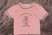 Pull and beat tshirt - pink size M