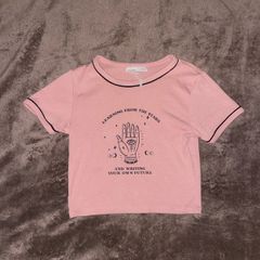 Pull and beat tshirt - pink size M