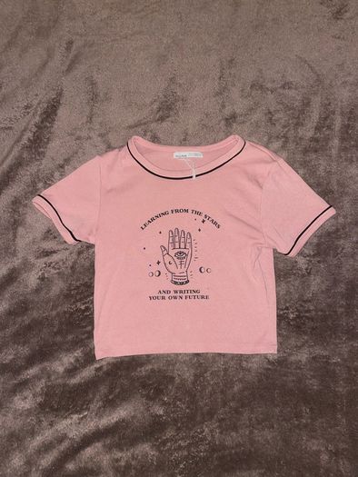 Pull and beat tshirt - pink size M