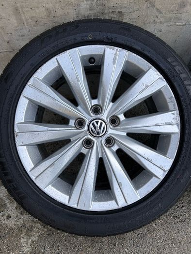 Genuine Volkswagen Polo 16" Alloys & Tyres - 5x100
