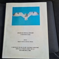 The Species Of Special Concern In Pennsylvania.  Edited By Hugh H. Genoways. This Is A Special Publication  Of Carnegie Museum Of Natural  History LARGE VOLUME BOOK.