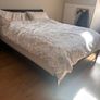 Sleigh bed and dresser Image 2