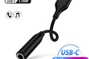 USB C Type C to 3.5mm Audio Adapter Cable for Samsung Galaxy S20 S21 S10 S9 S8