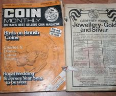 Vintage books coin