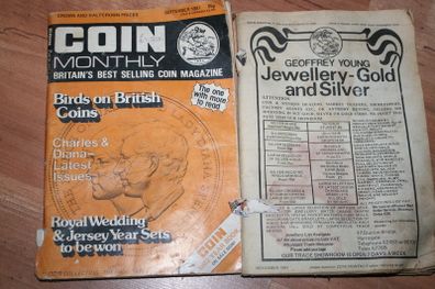 Vintage books coin