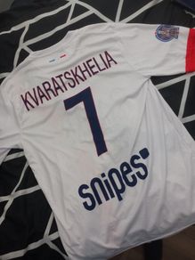 psg away jersey kvarskhelia