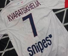 psg away jersey kvarskhelia