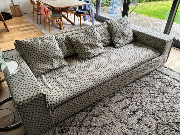 Polka dot couch for sale