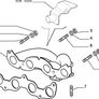 Exhaust Manifold Gasket  Fiat 127 Image 3
