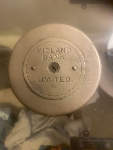 Antique Midland Bank Moneybox