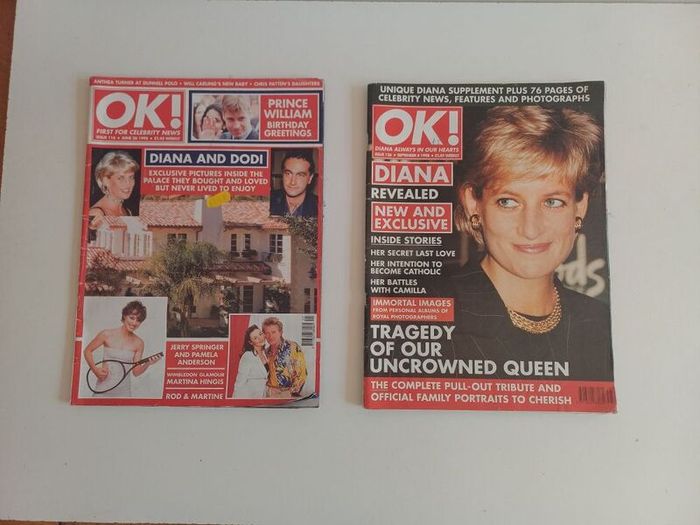 1998 Princess Diana Magazines