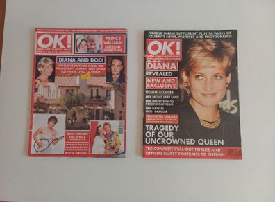 1998 Princess Diana Magazines