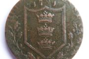 1791 Yorkshire Hull 1/2p,  King George III England