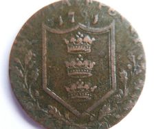 1791 Yorkshire Hull 1/2p,  King George III England