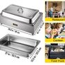 Steamer Commercial Food Warmer 1Pan 400W Stainless Steel Image 7