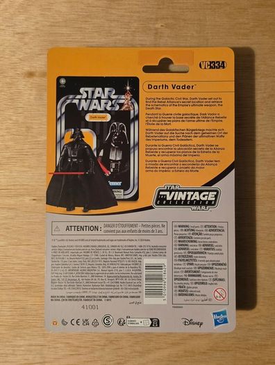 Star Wars Darth Vader 3.75 " Scale From The New Vintage Wave New & Unopened