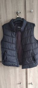 CEDAR WOOD Men's black warm vest like new worn once size L