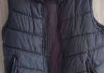 CEDAR WOOD Men's black warm vest like new worn once size L