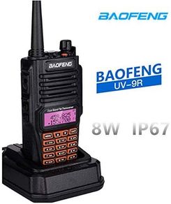 Baofeng UV-9R plus Waterproof IP68 Walkie Talkie High Power CB Ham 50 20 KM Long Range UV9R portable Two Way Radio hunting