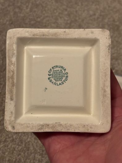 A Pair of Vintage Wedgwood Queensware Ashtrays