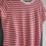 H&M Red & White Striped Top Sz 18UK Image 4