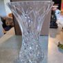 Lovely Vintage Crystal Vase No Stamp But In Good Condition Image 7