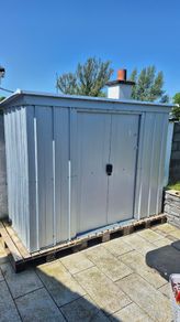 Metal shed