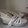 White Wedge Espedrille Image 3