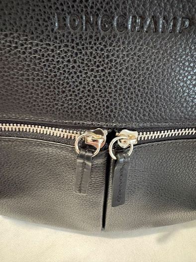 Luxury Designer brand Longchamp black leather bag BRAND NEW